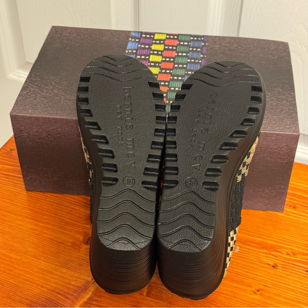 Bernie Mev Women's Lulia Bronze/Black Size 36 - Picture 6 of 7